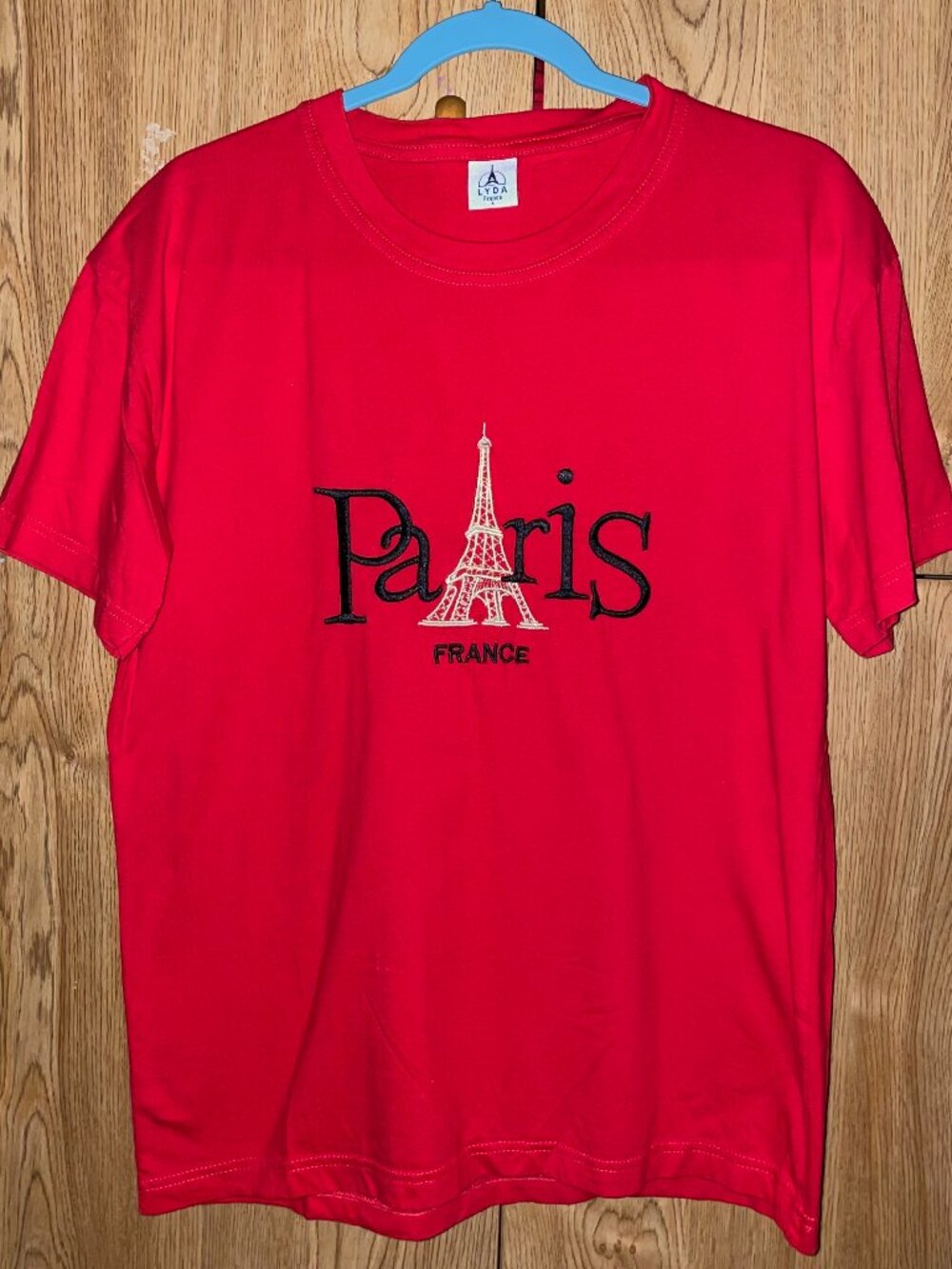 Paris Embroidered Tee